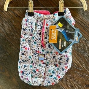 Kurgo Loft Dog Jacket Floral/Pink XS